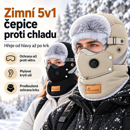 🧢👍 Meleg kerékpáros sapka hideg időre – szélálló, fülvédővel