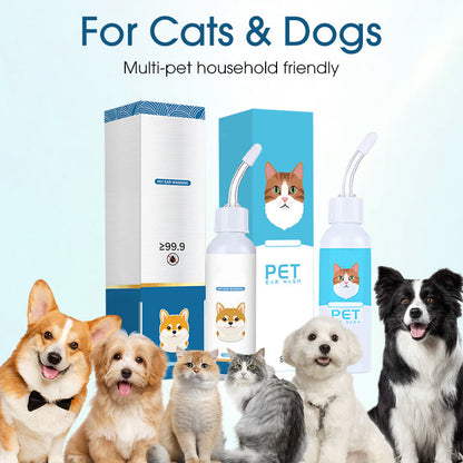 🐶🐱 Fültisztító | Csillapítja a fülviszketést kutyáknál és macskáknál 👂