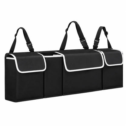 ⏳Oferta ograniczona czasowo⏰Torba z organizerem do zawieszenia w bagażniku samochodu – duża pojemność, oszczędność miejsca i trwała tkanina Oxford🚗
