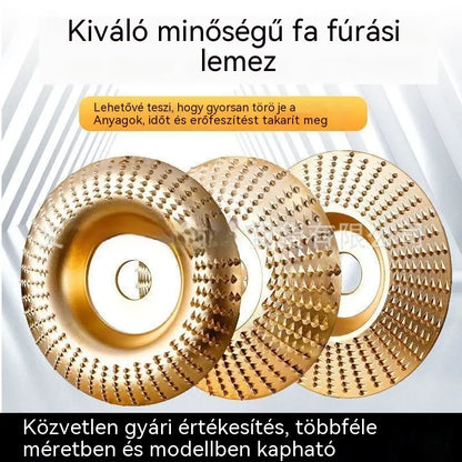 ⚙️🧰【3 darabos készlet】Többfunkciós csiszolókorongok, famegmunkáló sarokcsiszolókhoz alkalmasak