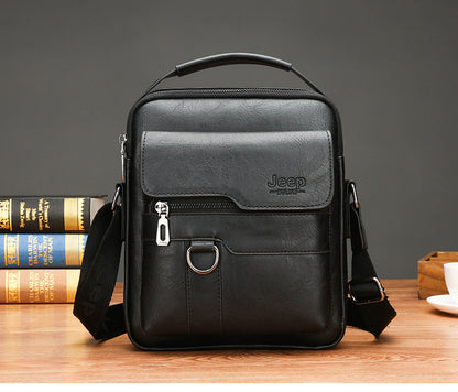 🔥【Agotado pronto】Bolso de moda casual de piel de vaca para hombre