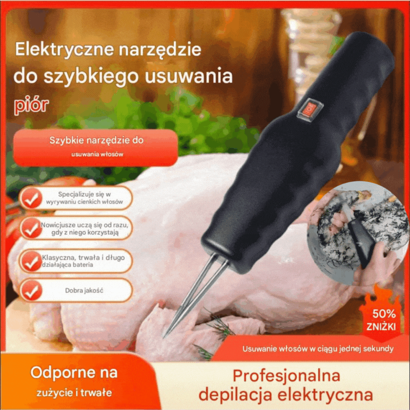 【🔥Vroča razprodaja】🐓🦆Električni odstranjevalec ptičjih dlak