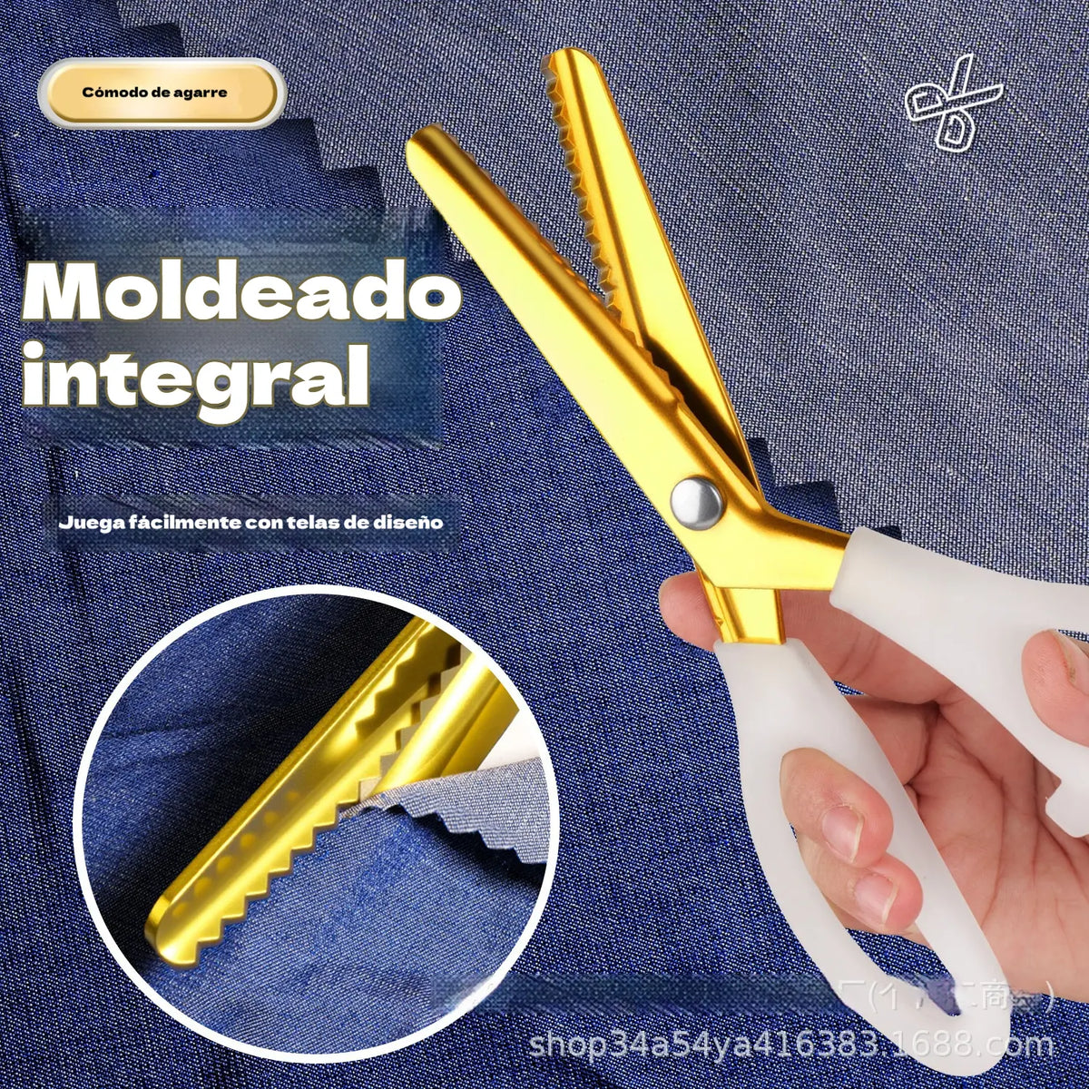 ✂️✨ Kreatív varró- és csipkevágó olló 🧵💖 Precíz és könnyed vágás – segítségével gyerekjáték lesz bármilyen kreatív alkotómunka 🎀🌟
