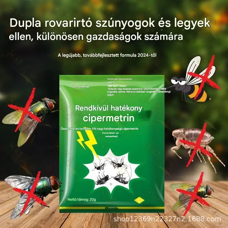 🦟【10 darab 8900 Ft-ért】❌Kifejezetten a szúnyogok és legyek farmokon való irtására tervezték, egy csomag elpusztítja a bolhákat/sáskákat/csótányokat/legyeket/szúnyogokat!