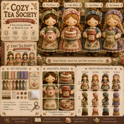 Poslední den: Využijte slevu 49 %!  Miniaturní patchworková sada ze série Miniature World.