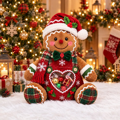🎅 Újratölthető karácsonyi figurás ajándéktartó