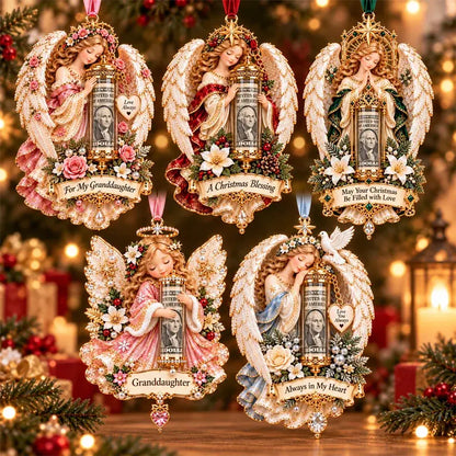 🎁Zestaw 5-częściowy, cena 129 zł✨ Świąteczna ozdoba w kształcie anioła (może służyć również jako opakowanie na prezent pieniężny)