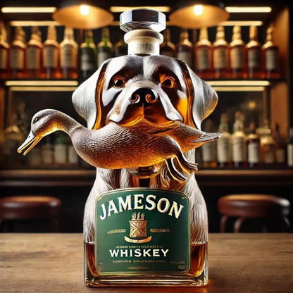 Whiskey palackkészlet vicces dizájnnal (300-330ml)｜10 kreatív és eredeti modell｜Eredeti ajándék és stílusos bárdekoráció