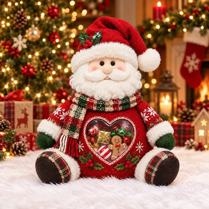 🎅 Újratölthető karácsonyi figurás ajándéktartó