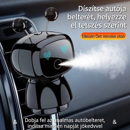 🚗【Hivatalos tanúsítvány】✅2026 Új autóillatosító dísz, Az autóval együtt indul és áll le, Intelligens szagsemlegesítés