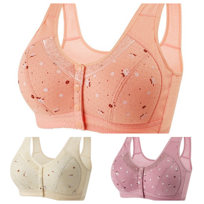 🎀🌟【Set od 3 komada】👙 【45–100 kg】Novi udobni čipkasti grudnjak (popust od 45 %)