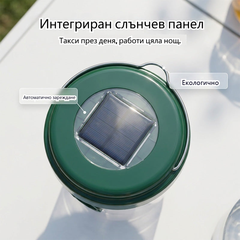 🐝☀️ Соларен капан за оси за тераса и градина 🔋🌿 – ефективен, презареждаем и устойчив на атмосферни влияния – без химикали, за до 500 кв. м – спестете сега!
