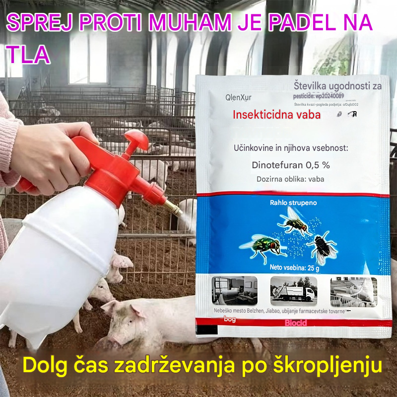 【10 pakiranj】🦟 Posebej zasnovano za zatiranje komarjev in muh na kmetijah, eno pakiranje ubije bolhe/kobilice/ščurke/muhe/komarje!
