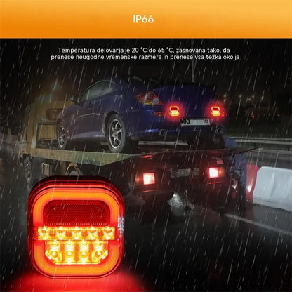【Univerzalne 12V/24V】 LED luči za prikolico