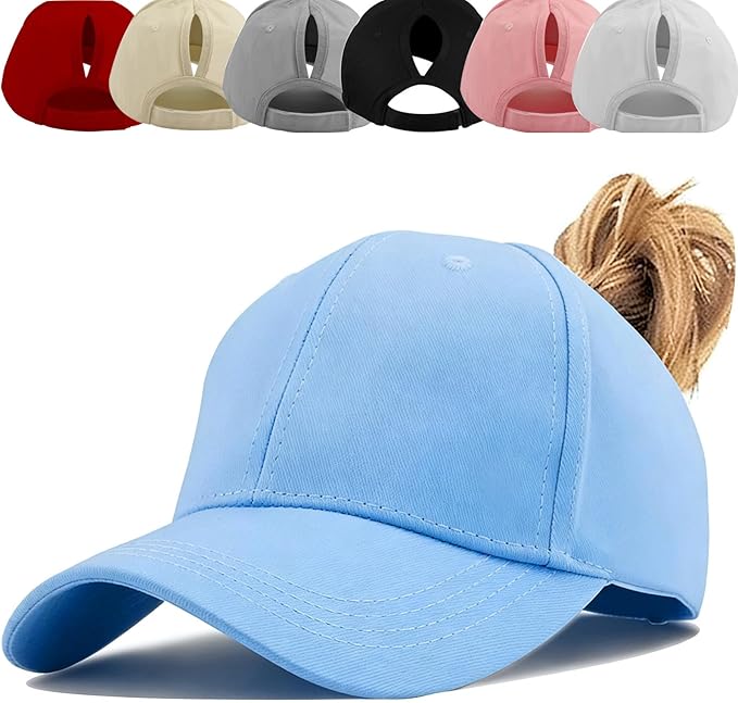 🧢Дамска бейзболна шапка с висока периферия, дишаща UV 50+, подходяща за бягане, голф и спорт.