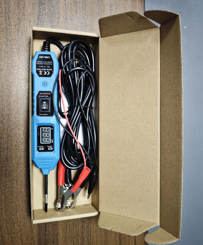 Multifunkčná automobilová testovacia ceruzka s LCD displejom, tester obvodov 3,5 – 36 V.