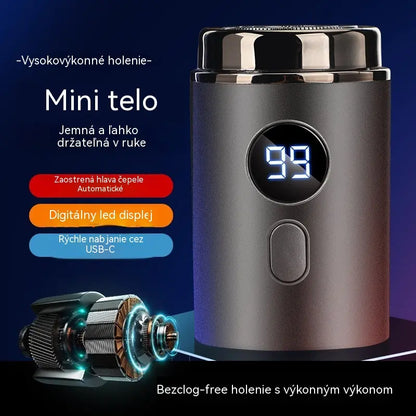 🔥Špeciálna ponuka🔥 Elektrický holiaci strojček pre mužov s digitálnym displejom a výkonným motorom
