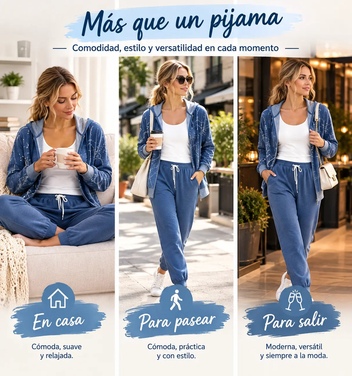 【S-3XL】💃 💖 Új, 2026-os otthoni szett – egyszerű és elegáns.