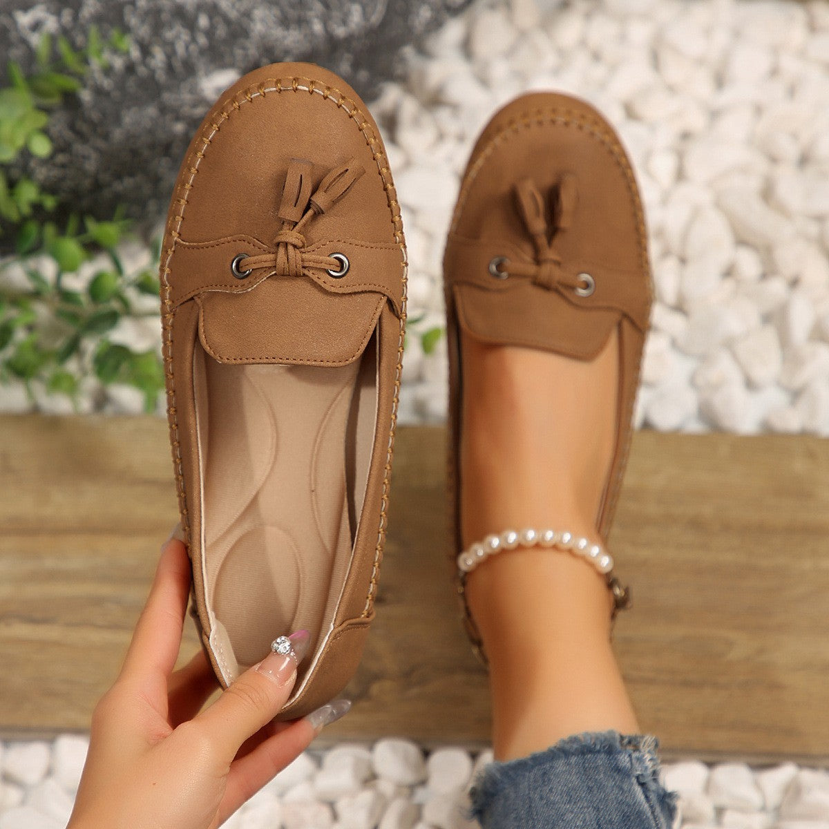 ✨50% kedvezmény✨【36-43】Női ortopéd cipő, valódi bőrből, könnyű, csúszásmentes, lélegző és kényelmes.