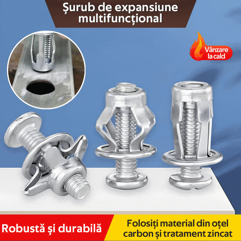 🔥50%OFF【50 piezas】Tuerca de tapa de tornillo de expansión M4M5M6 Tuerca de remache