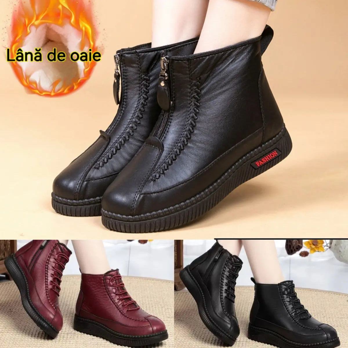 🔥【45% OFF】🔥【35-42】💥Nove zimske čizme za 2026. godinu, s mekim, zadebljanim i toplim potplatom