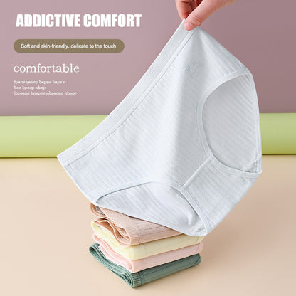 【Compre 7 y obtenga 7 gratis】Último día con 50 % de descuento: bragas antibacterianas impermeables de cintura alta