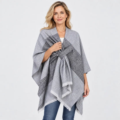 🧣Puha női poncsó, stílusos és meleg kiegészítő🤩