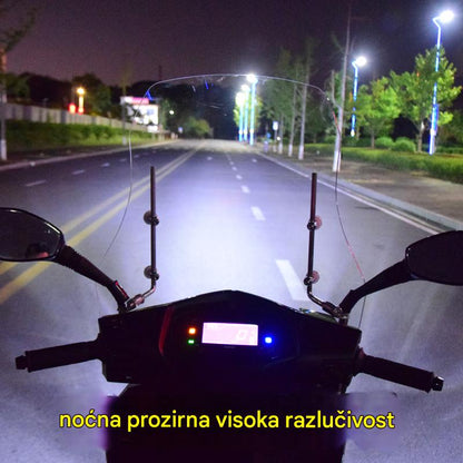 💥💥🏍️【2,0 mm debljine 37 cm visine】2026 novo vjetrobransko staklo za električna vozila univerzalno vjetrobransko staklo