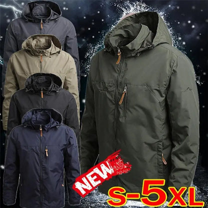 🔥【M-5XL】Jesensko/zimska ležerna jakna s kapuljačom, široki kroj, dostupne sve veličine