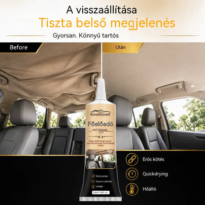 🎉49K+ ELADOTT 🚗 Vízálló ragasztó autótető javításához - Nagy szilárdságú ragasztó megereszkedett tetőhöz és autóbelsőhöz