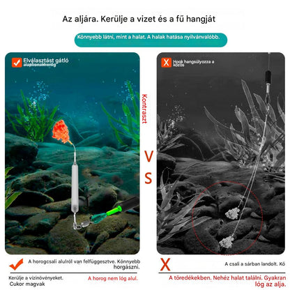 🎣🎣【5 броя】Комплект влакна за риболов с обратно дъно