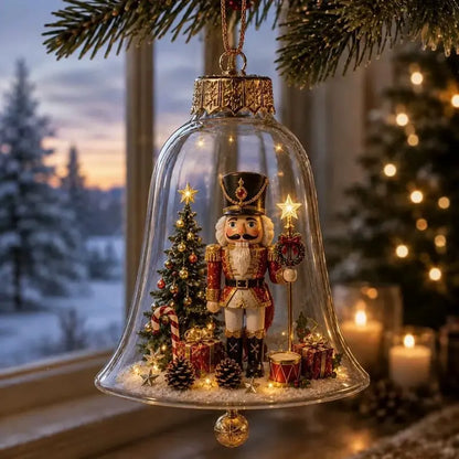✨🎄 Megvilágított karácsonyi díszek – Ragyogó mini karácsonyi jelenet