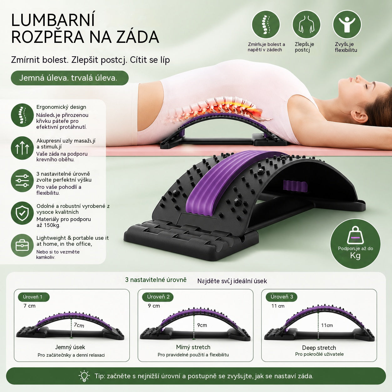 🥳Masážní přístroj s magnetickou terapií 3 v 1🥳✨Masážní přístroj s magnetickou terapií a protahovací pomůckou