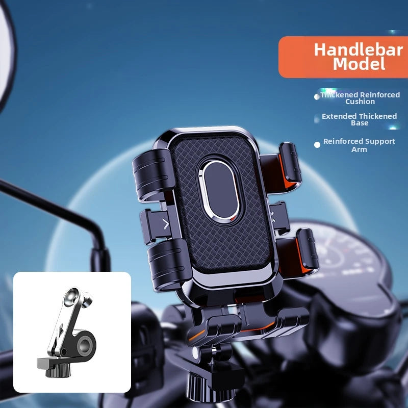 Soporte antivibraciones para el móvil para moto y bicicleta