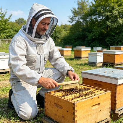 Jeden zestaw kosztuje 109 zł【M-2XL】🐝Kombinezon pszczółki wykonany z bawełnianej siateczki 3D