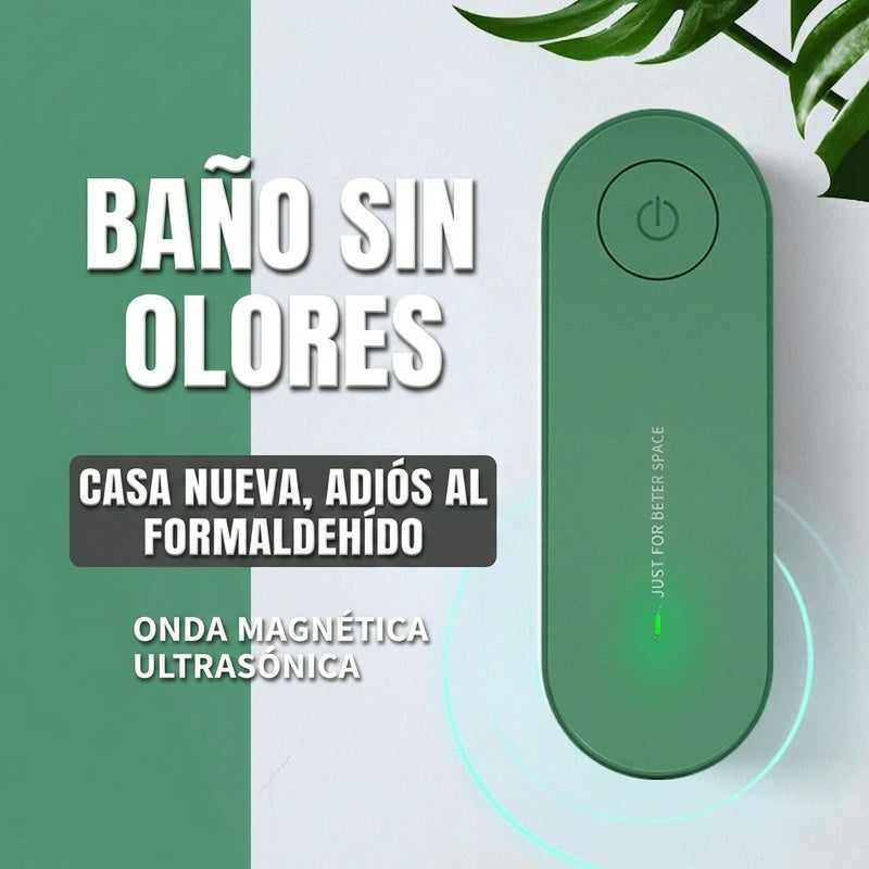 🏠✅ Purificador de aire doméstico con iones negativos, elimina el formaldehído y el olor a humo.