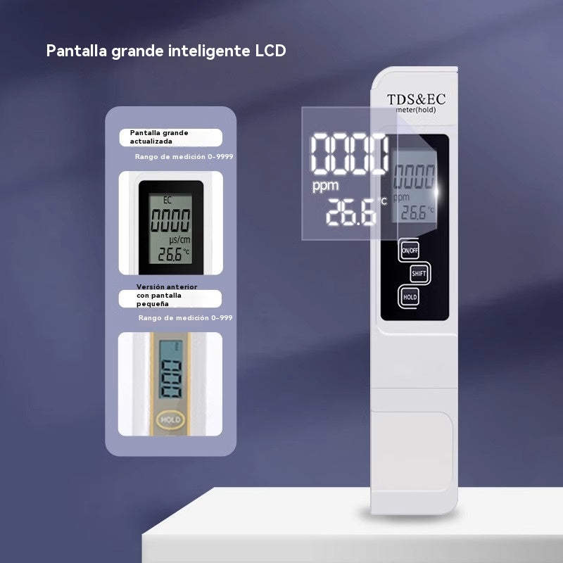 🔥 2 kusy za 23 eur【Kupte 1, získejte 1 zdarma】Digitální analyzátor kvality vody s TDS metrem