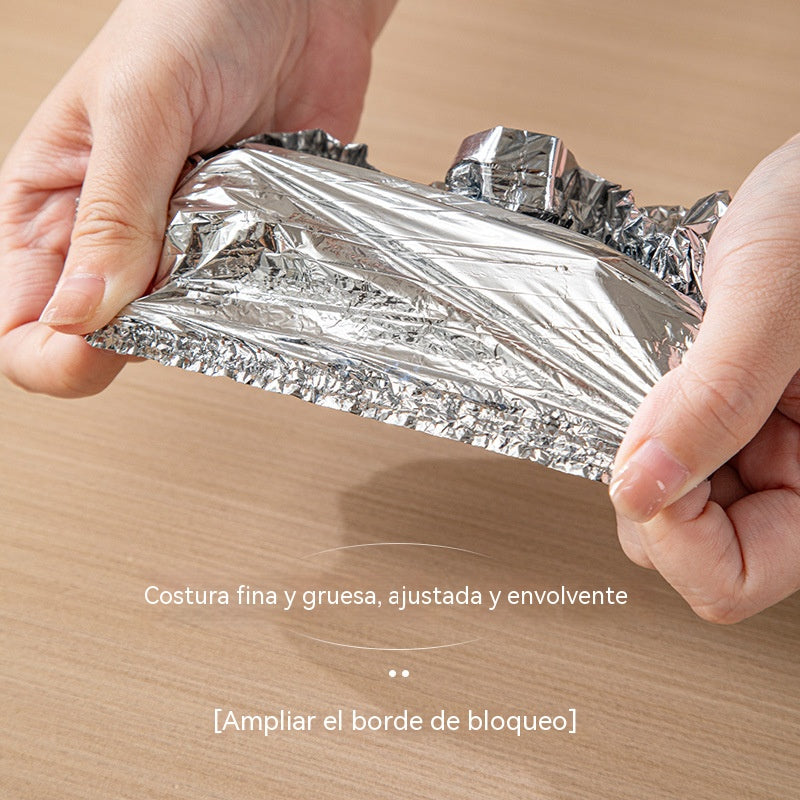[20 artículos] Cubierta térmica desechable de papel de aluminio de grado alimentario