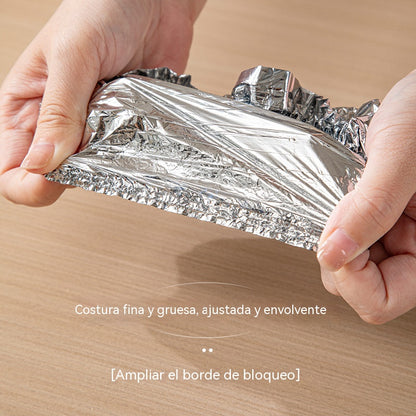 [20 artículos] Cubierta térmica desechable de papel de aluminio de grado alimentario
