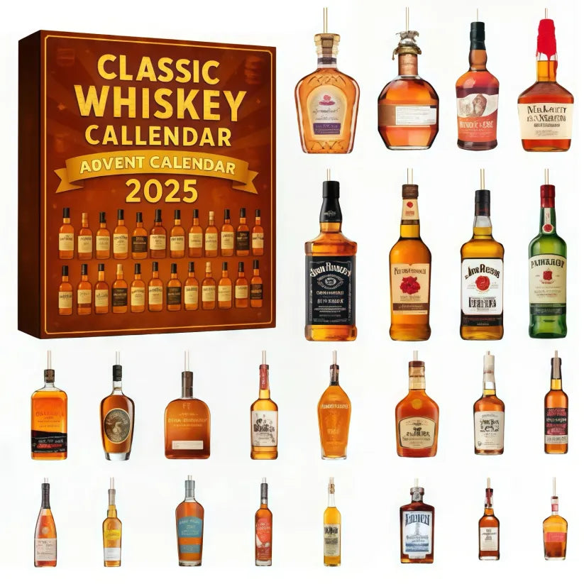 🔥Ειδική προσφορά περιορισμένης διάρκειας🍺🥂Ημερολόγιο Advent 2025 (Ημερολόγιο Advent με Μπύρα) - Μπουκάλια οινοπνευματωδών ποτών, μπύρας και ουίσκι