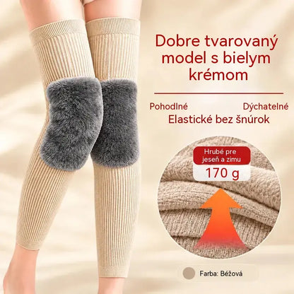 🦵 Hrejivé zimné návleky na kolená · Extra dlhý strih s mäkkou podšívkou · Zvýšená ochrana kolien a nôh!
