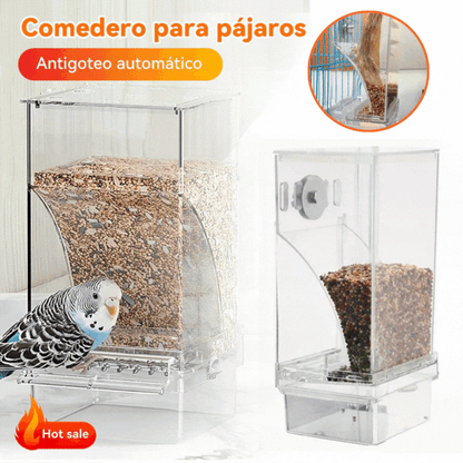 🐦🔥Automatické kŕmidlo pre vtáky s ochranou proti vysypaniu
