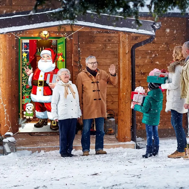 🎄 Πρώιμες Χριστουγεννιάτικες Εκπτώσεις: 50% έκπτωση🎅Χριστουγεννιάτικες Διακοσμήσεις Πόρτας🎅