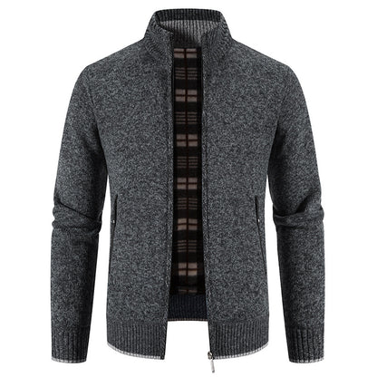 1 sztuka 149 zł🔥【M-3XL】Męski, swobodny, polarowy sweter rozpinany
