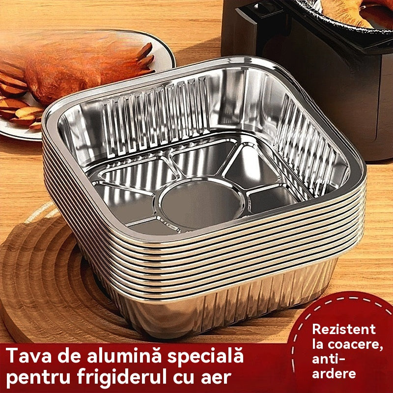 Pekáč na fritézu, panvica z hliníkovej fólie