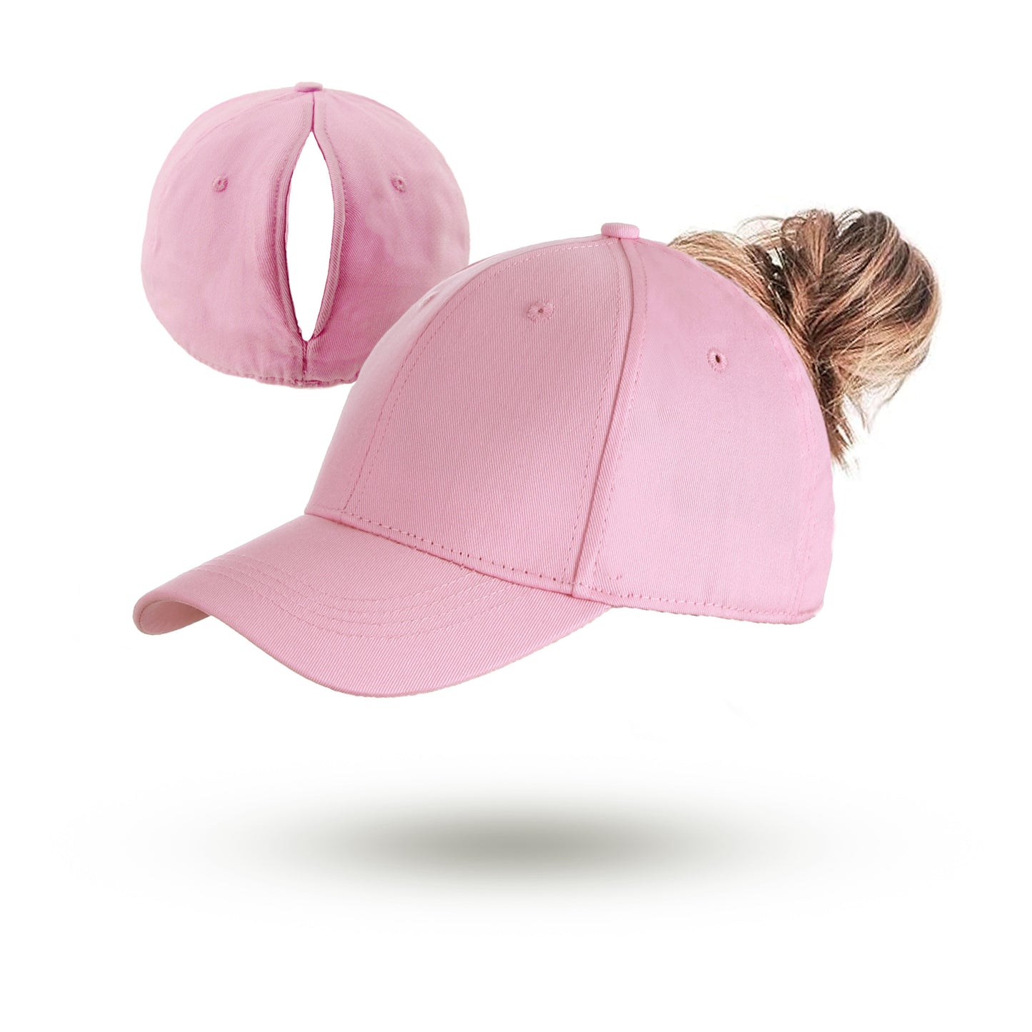 🧢Дамска бейзболна шапка с висока периферия, дишаща UV 50+, подходяща за бягане, голф и спорт.