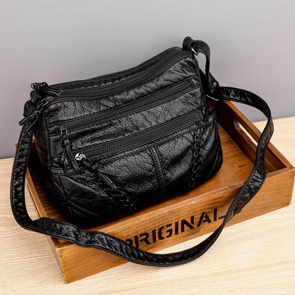 🔥😍Špeciálna ponuka obmedzeného trvania👜 2026 nová retro dámska kožená taška cez rameno z mäkkej kože