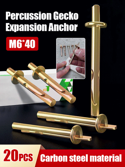 【20 Piezas】Tornillos de expansión integrados para pared de cemento