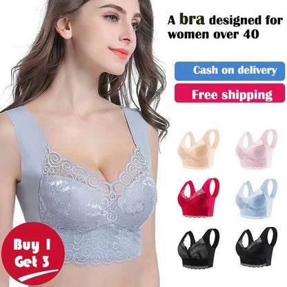 👙 👙 Dámské podprsenky 【3 kusy】 pro ženy od 30 let (doporučeno lékařem)