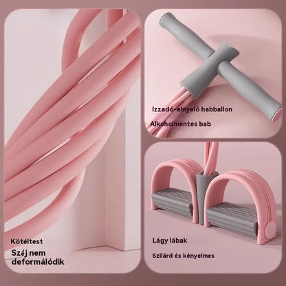 💜Multifunkciós lábpedálos ellenállás-szalag - 💜Haserősítő felszerelés